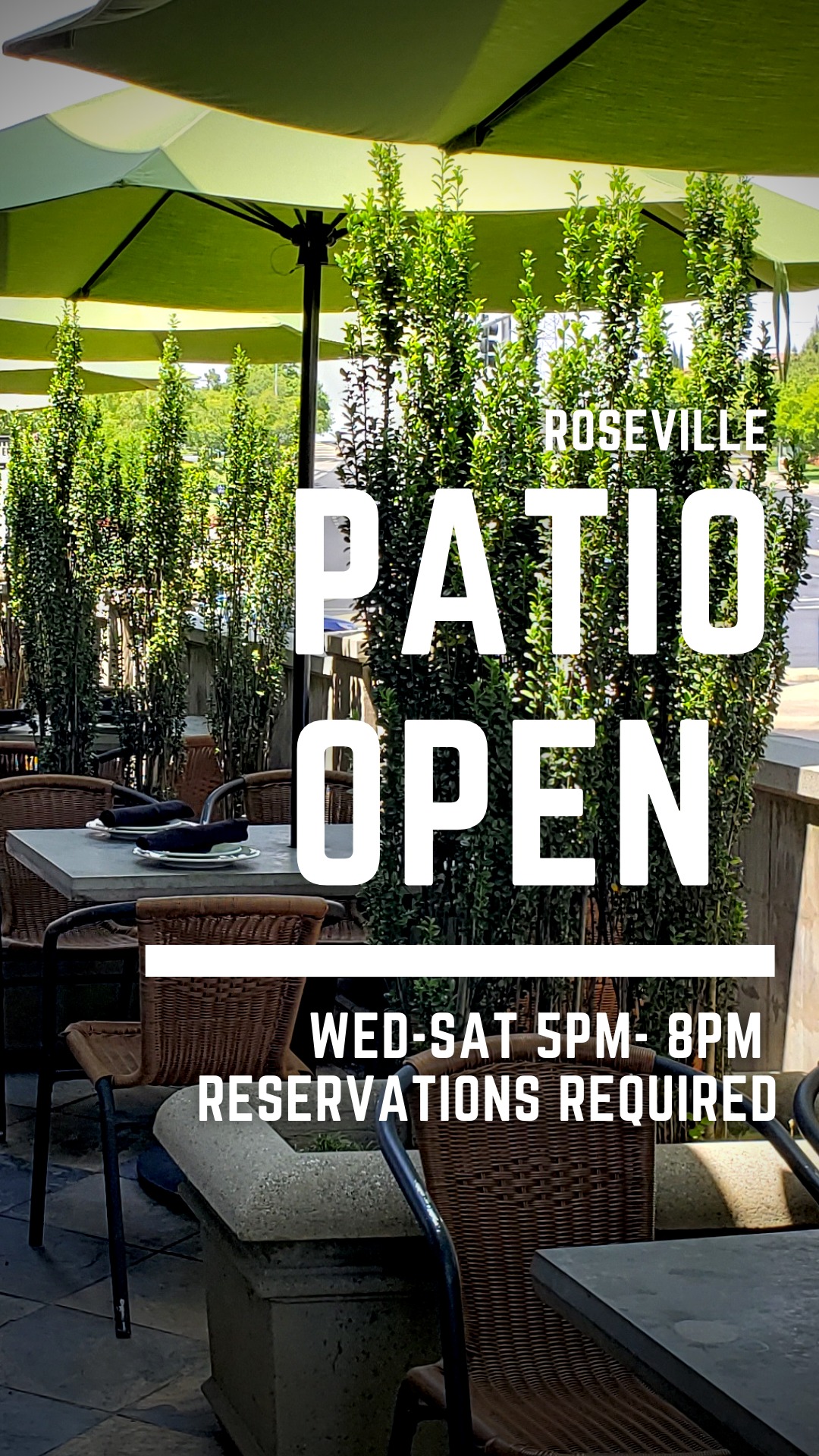 Copy of Roseville Story Bistro Patio Fat's Asia Bistro